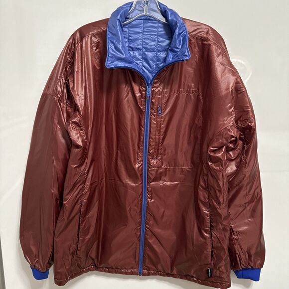 Cotopaxi XL Kusa Jacket Full Zip Parka Reversible Blue Maroon Mens Quilted NWOT - Picture 6 of 10